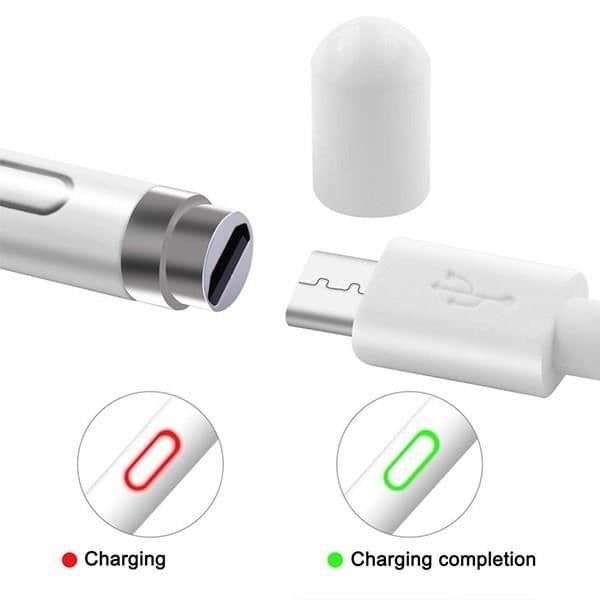 TD® stylus surfplatta smartphone uppladdningsbar universell finspetspenna med hög precision 3DS autonomi 12h ritande anteckningar