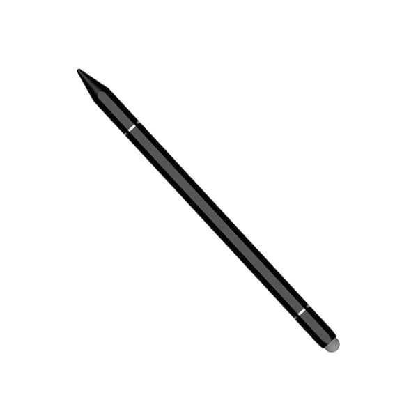 INF Præcise Stylus Pen Discs & Silikone Tips Sort