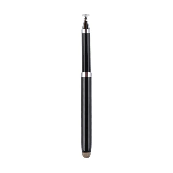 INF 2-i-1 Universal Stylus Pen til Touchskærme - Sort