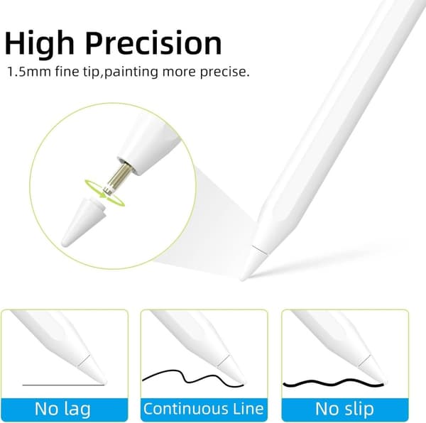 Touchpenna / Stylus Pekpenna - iPad 2018–2023
