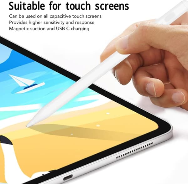 Touchpenna / Stylus Pekpenna - iPad 2018–2023
