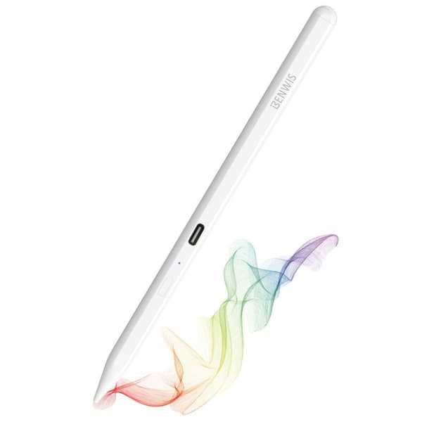BENWIS Til iPad Kapacitiv Stylus Pen 230mAh Batteri Tilt Sensitivity Pen