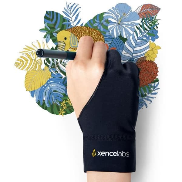 XENCELABS Drawing Glove 2 Finger Handske för ritning storlek M