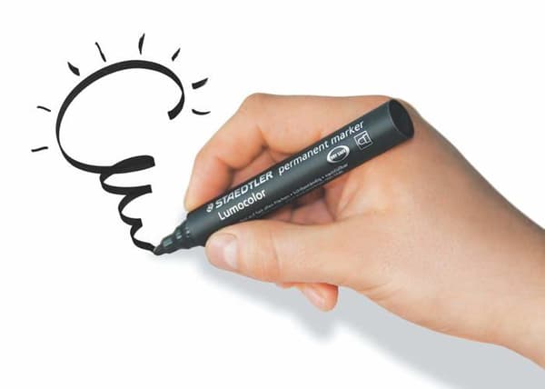 Staedtler Stylus - 352-5 - Lumocolor Set med 10 permanenta avfasningsmarkörer för alla ytor Gröna