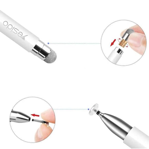 Stylet universell - Yesido (ST02) - Vit