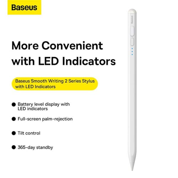 Stylet för iPad - Baseus (SXBC060202) - Vit