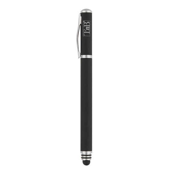 Stylet 2 i 1 - FIRST - Svart - Mjukt beröring - Bekväm grepp - Lätt 17g