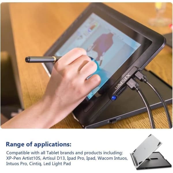 Stöd för Grafik Tablet - XP-PEN - AC18 - Metallisk - Justerbar Vinkel - Halkfri