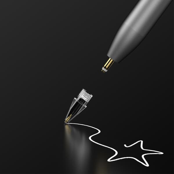 MOMAX MAG LINK Pro kapacitiv stylus med magnetisk adsorption og berøringsskærm til iPad