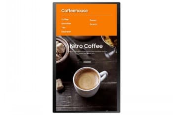 Monitor profesjonalny KIOSK KM24A/Tizen 24 cale Matowy, Dotykowa 16h/7 250(cd/m2) 1920x1080(FHD) S6 Player 3 lata d2d (LH24KMATBGCXEN) Hvit