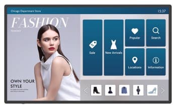 BenQ IL5501 | 55"" | 3840x2160 | 400Nits | IR Touch | Smart Interactive Signage Sort