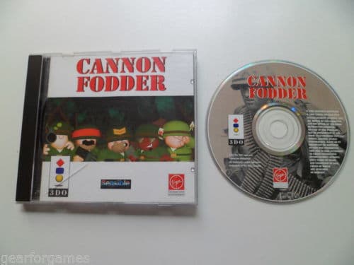 Cannon Fodder - 3DO (käytetty)