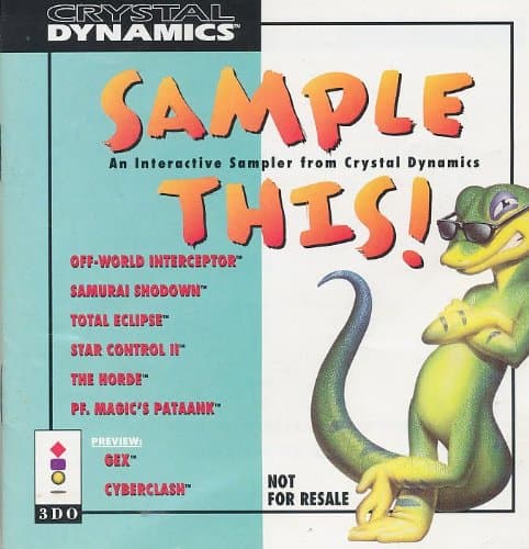 Crystal Dynamics Sample This! - 3DO (brukt)
