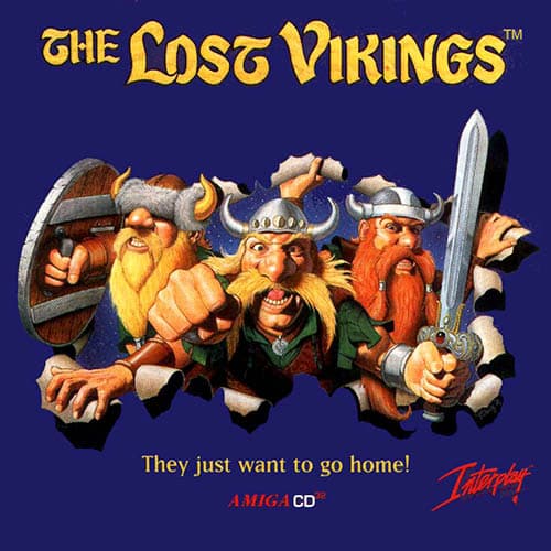 The Lost Vikings - Amiga CD32 (brukt)