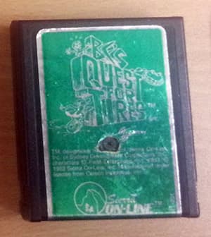 BCs Quest of Tires (Green) - C64GS - Commodore 64 (begagnad)