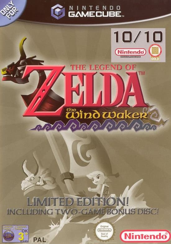 Zelda: Wind Waker: Limited Edition - Gamecube (brukt)