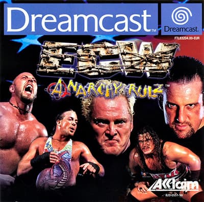 ECW Anarchy Rulz - Dreamcast (brugt)