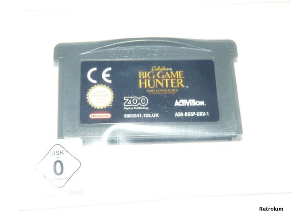 Cabelas Big Game Hunter - Gameboy Advance (käytetty)