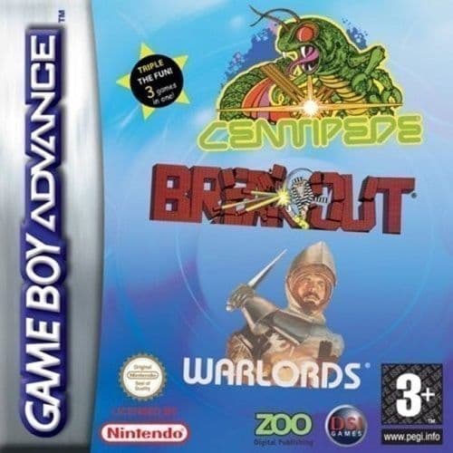 Centipede Breakout Warlords - Gameboy Advance (brukt)