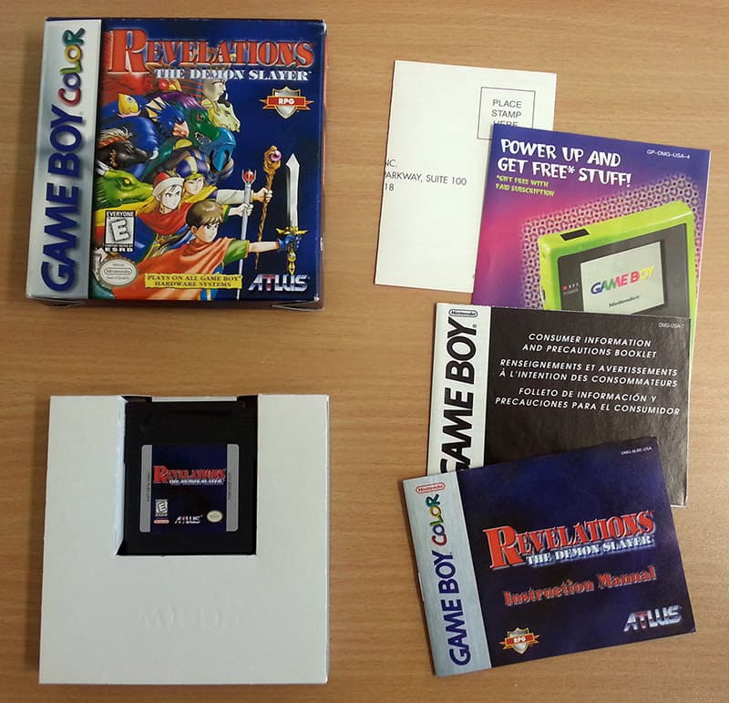 Revelations The Demon Slayer (Fint Skick) - Gameboy Color (begagnad)
