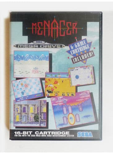 Menacer 6 Game Cartridge - Megadrive (käytetty)