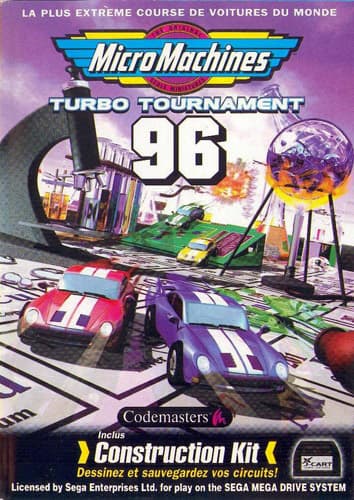 Micro Machines Turbo Tournament 96 - Megadrive (käytetty)