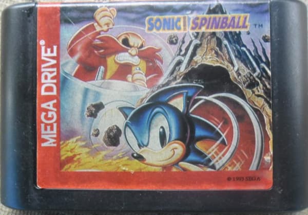 Sonic Spinball - Megadrive (begagnad)