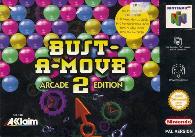 Bust-A-Move 2: Arcade Edition - Nintendo 64