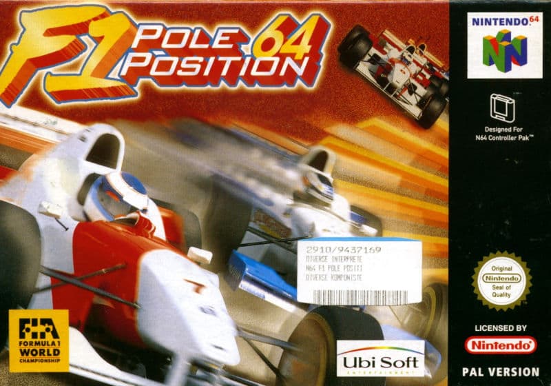 F1 Pole Position 64 - Nintendo 64 (brugt)