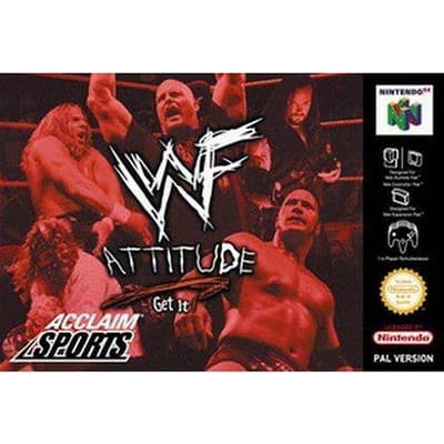 WWF Attitude - Nintendo 64 (brugt)