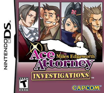 Miles Edgeworth Ace Attorney: Investigations - Nintendo DS
