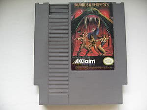 Swords and Serpents - SCN - Nintendo 8bit (brugt)