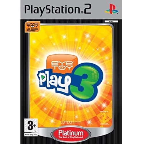 EyeToy Play 3 - Platinum - Playstation 2 (begagnad)