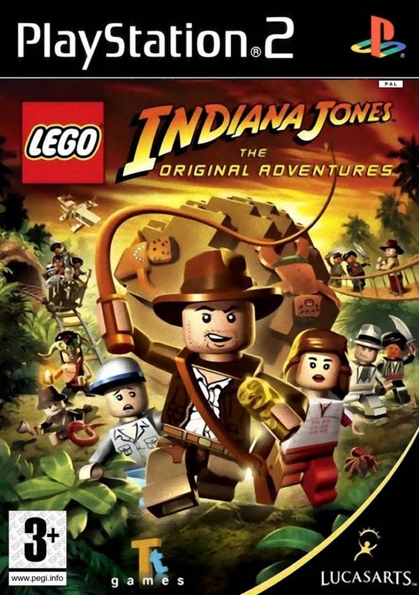Lego Indiana Jones: The Original Adventures - Playstation 2 (brugt)