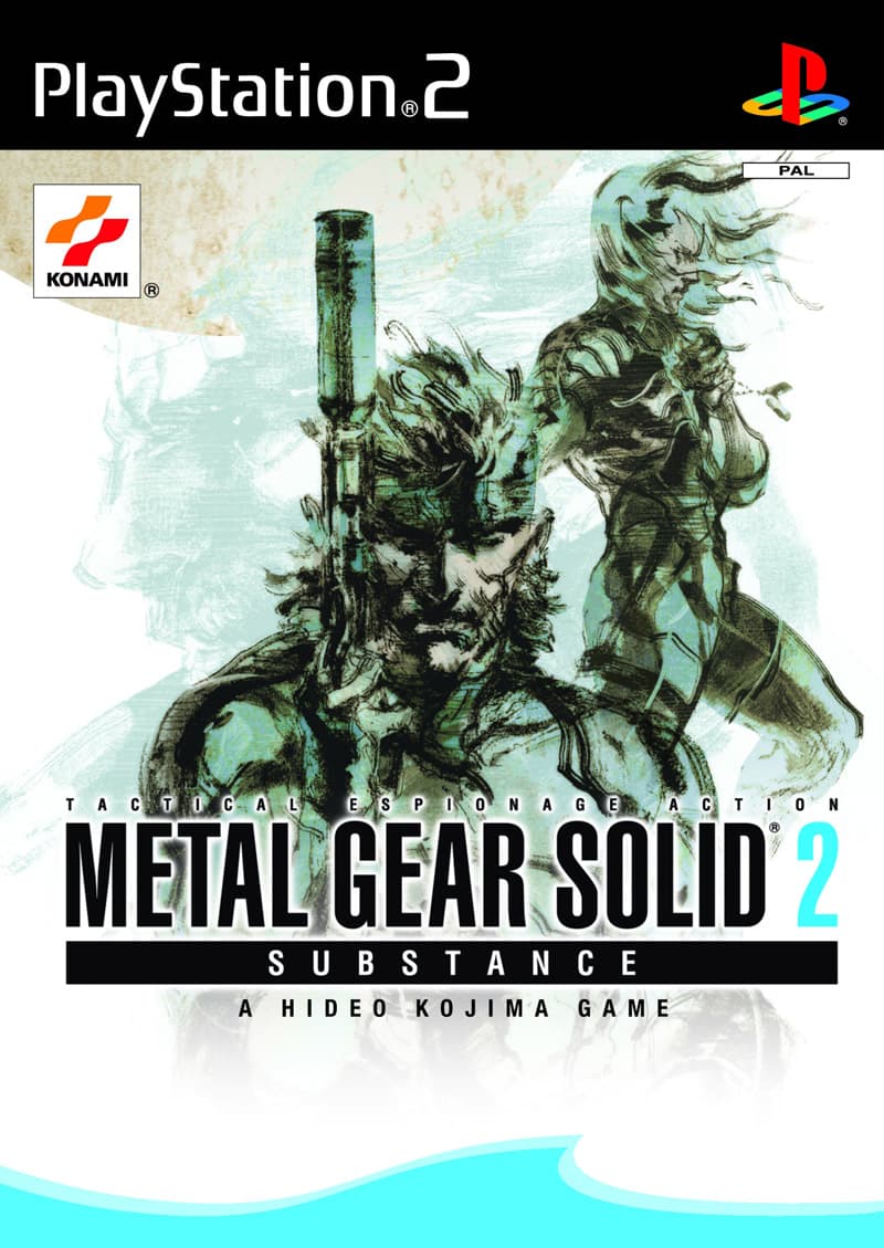 Metal Gear Solid 2 Substance - Playstation 2 (käytetty)