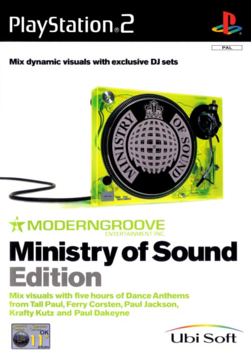 Moderngroove Ministry of Sound Edition - Playstation 2 (käytetty)
