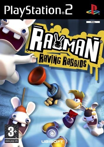 Rayman Raving Rabbids - Playstation 2 (begagnad)