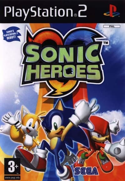 Sonic Heroes - Playstation 2 (brugt)