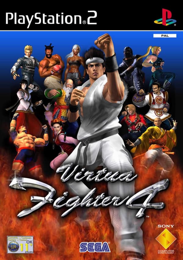 Virtua Fighter 4 - Playstation 2 (begagnad)