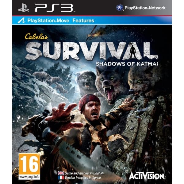 Cabelas Survival: Shadows of Katmai - Playstation 3 (käytetty)