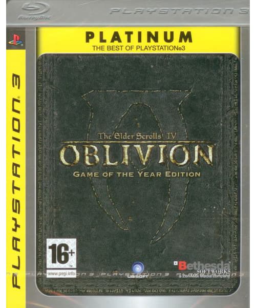 Elder Scrolls IV: Oblivion - Game Of The Year Edition Platinum - Playstation 3 (brugt)