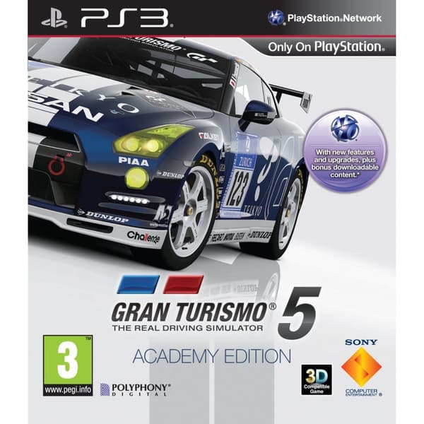 Gran Turismo 5 Academy Edition - Playstation 3 (brukt)