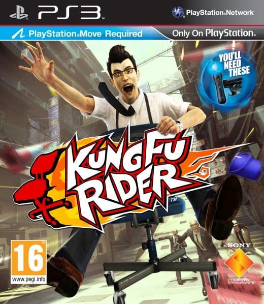 Kung Fu Rider - Move - Playstation 3 (brugt)