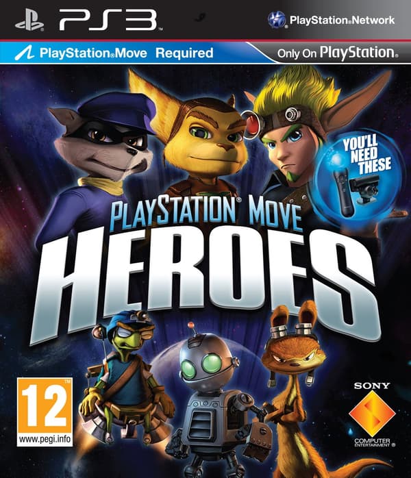 Playstation Move Heroes - Playstation 3 (brugt)