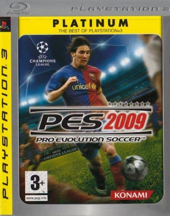 Pro Evolution Soccer 2009 - Platinum - Playstation 3 (käytetty)