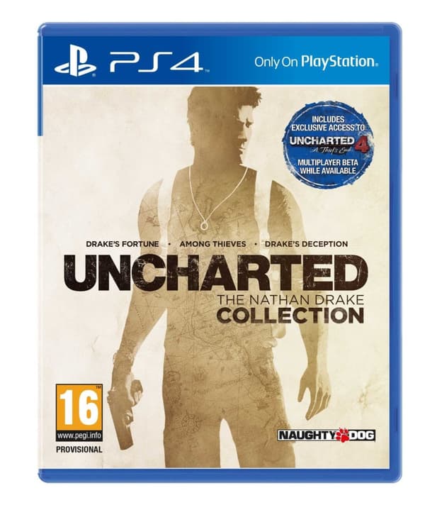 Uncharted: The Nathan Drake Collection - Playstation 4 (brugt)