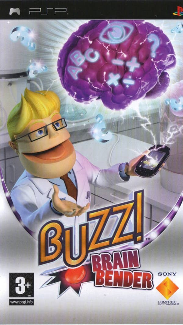 Buzz: Brain Bender - Sony PSP (brukt)