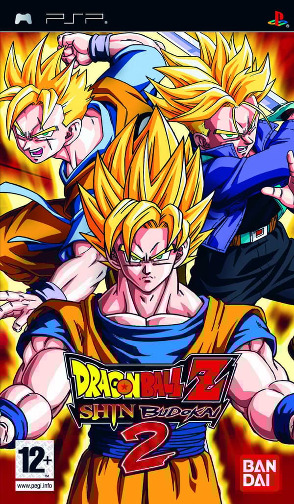 Dragon Ball Z Shin Budokai 2 - Sony PSP (brukt)