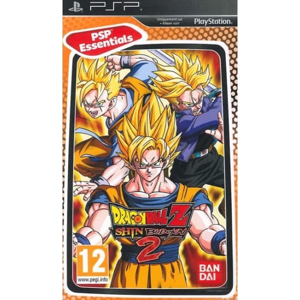 Dragon Ball Z Shin Budokai 2 - Essentials - Sony PSP (brukt)