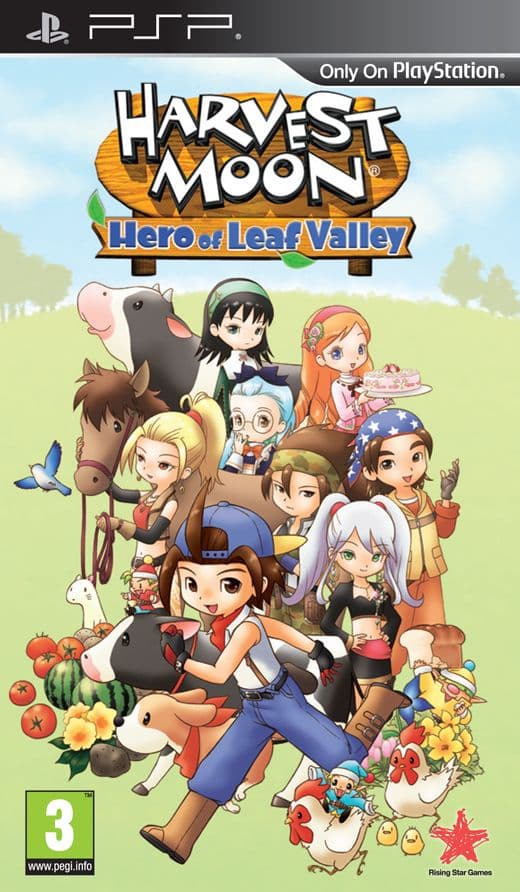 Harvest Moon: Hero of Leaf Valley - Sony PSP